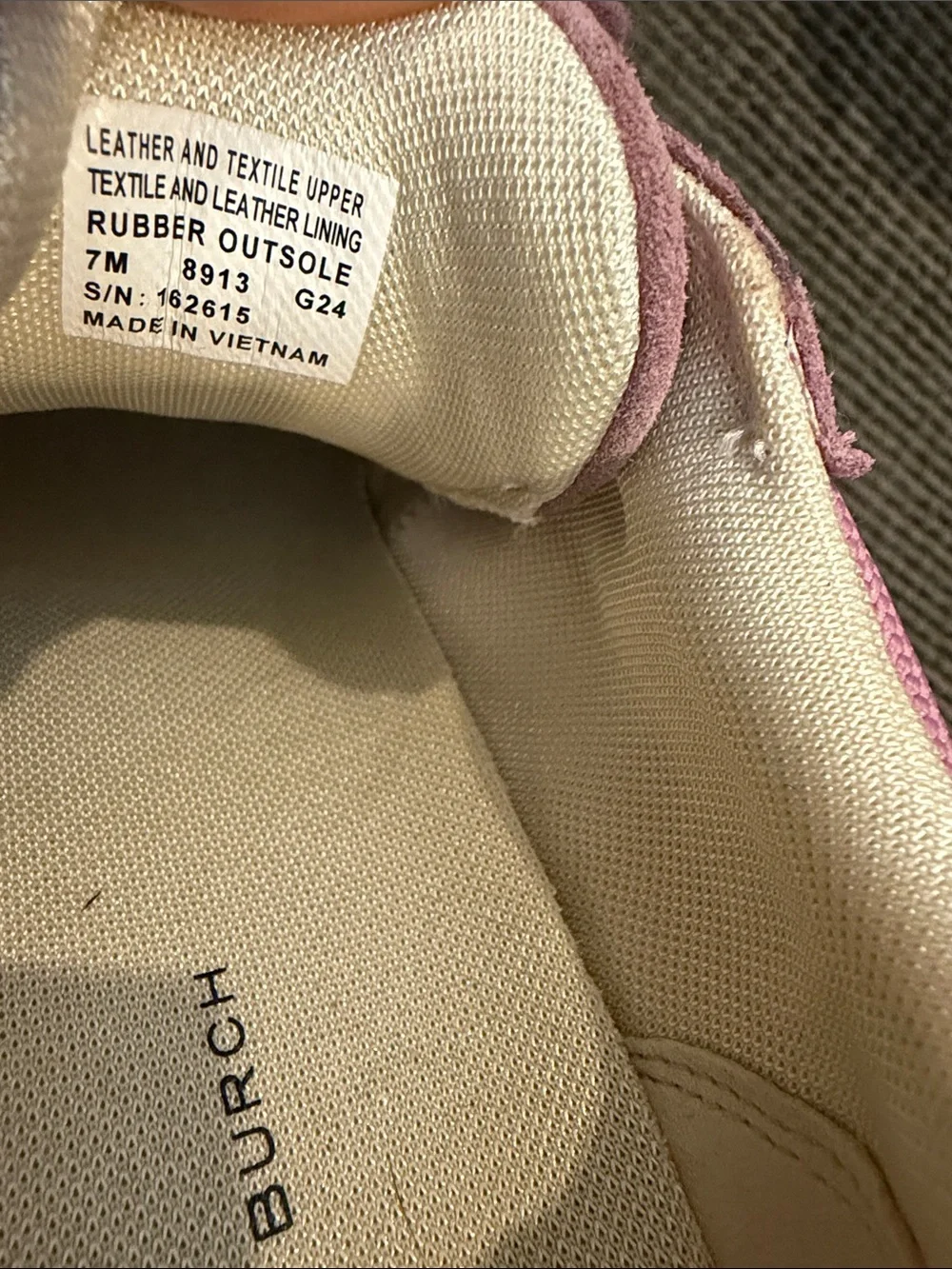 Tory Burch Mauve Pink Suede & Mesh Low-Top Sneakers